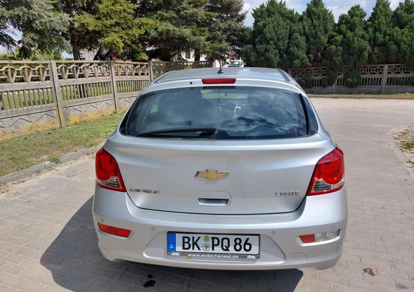 Chevrolet Cruze cena 22900 przebieg: 139000, rok produkcji 2012 z Płońsk małe 407